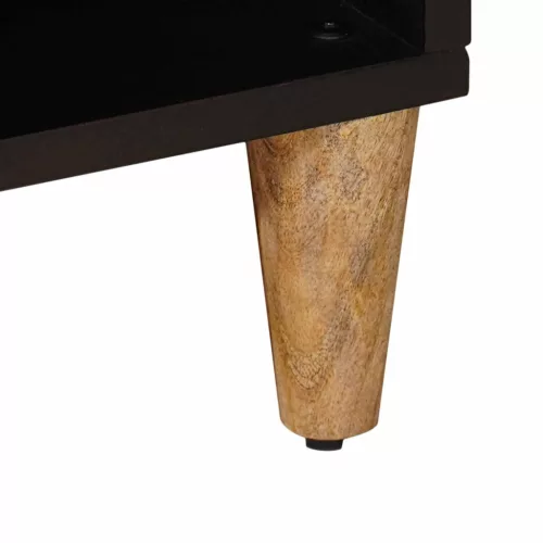  Tároló szekrények Barna 80 x 33,5 x 75 cm Tömör Mangófát