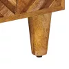  Tároló szekrények Barna 90 x 33,5 x 75 cm Tömör Mangófát