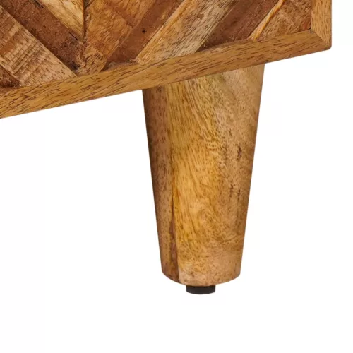  Tároló szekrények Barna 90 x 33,5 x 75 cm Tömör Mangófát