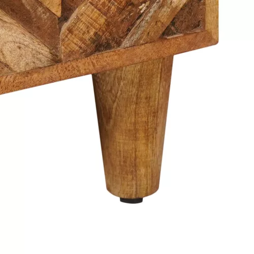  Tároló szekrények Barna 60 x 33,5 x 100 cm Tömör Mangófát