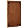  Tükör Falra szerelhető tükörrel Barna 70 x 50 x 3 cm Üveg