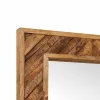  Tükör Falra szerelhető tükörrel Barna 70 x 50 x 3 cm Üveg