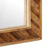  Tükör Falra szerelhető tükörrel Barna 70 x 50 x 3 cm Üveg