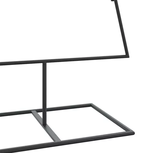  fekete fém karácsonyfa dekorációhoz 150 cm