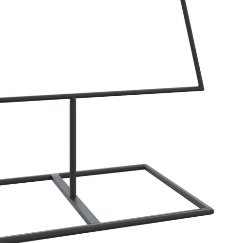  fekete fém karácsonyfa dekorációhoz 150 cm