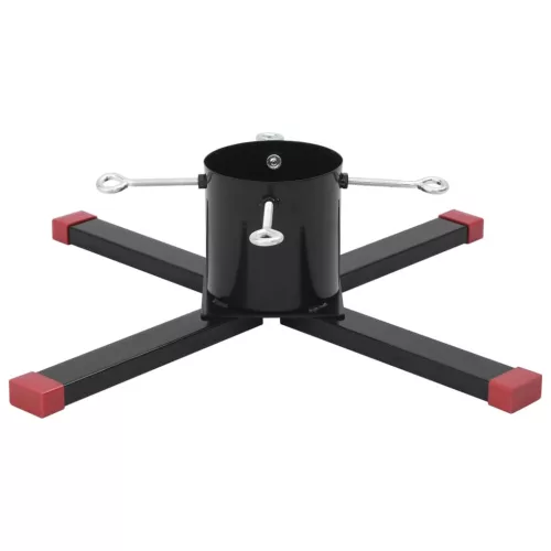  fekete karácsonyfatalp 61 x 61 x 15,5 cm