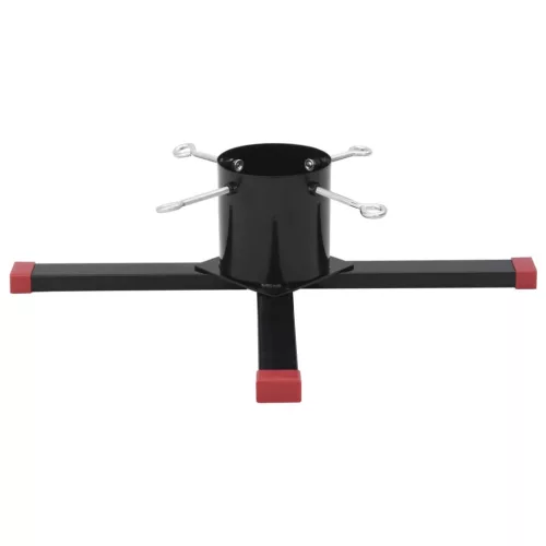  fekete karácsonyfatalp 61 x 61 x 15,5 cm