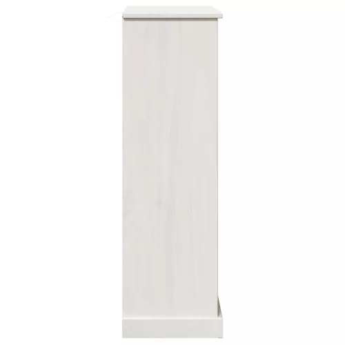  Fürdőszoba Székény Fehér 68 x 34 x 110 cm Tömör fenyőfa