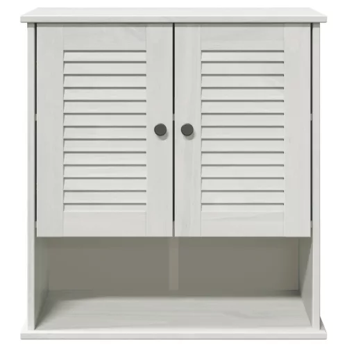  Fali fürdőszobai szekrény tárolóval Fehér 67.5 x 34 x 71.5 cm