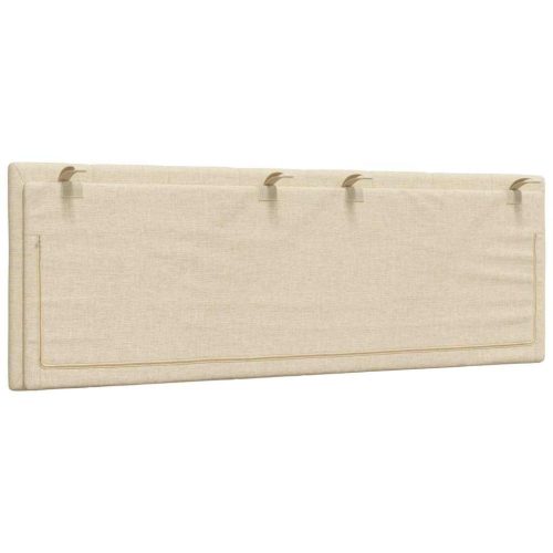  krémszínű szövet fejtámla párna Hanko 140 cm