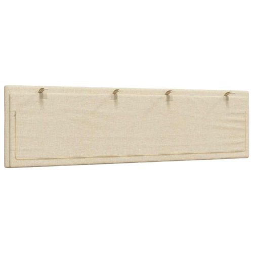  krémszínű szövet fejtámla párna 180 cm