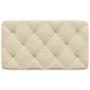  krémszínű szövet fejtámla párna 80 cm