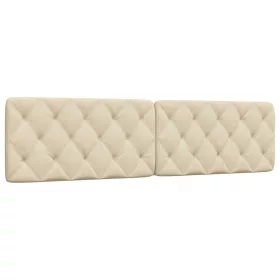  krémszínű szövet fejtámla párna 200 cm