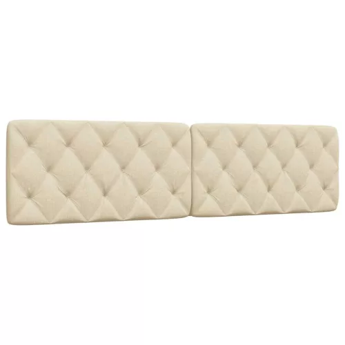  krémszínű szövet fejtámla párna 200 cm