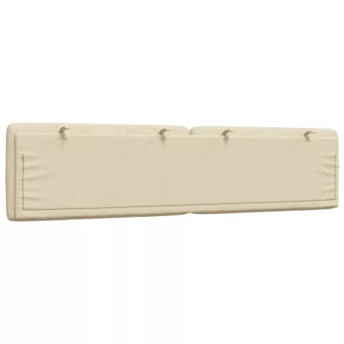  krémszínű szövet fejtámla párna 200 cm