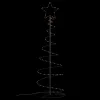  meleg fehér LED karácsonyfa 100 LED 150 cm
