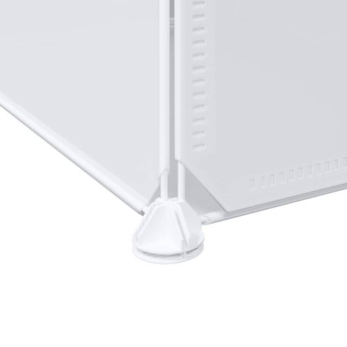  tároló kocka szervező 12 kockával és akasztórudakkal PP