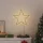  meleg fehér karácsonyi fények csillag sziluett 80 LED