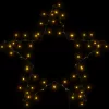  meleg fehér karácsonyi fények csillag sziluett 80 LED