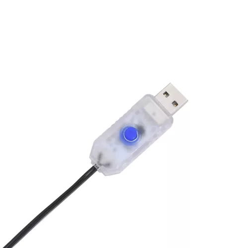  meleg fehér karácsonyi fények csillag sziluett 80 LED