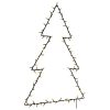  meleg fehér karácsonyi fények karácsonyfa sziluett 115 LED