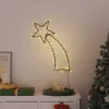  meleg fehér karácsonyi fények Shooting Star sziluett 115 LED