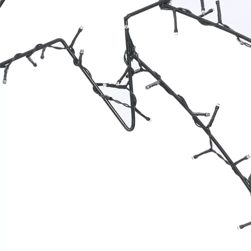  meleg fehér karácsonyi fények Shooting Star sziluett 115 LED
