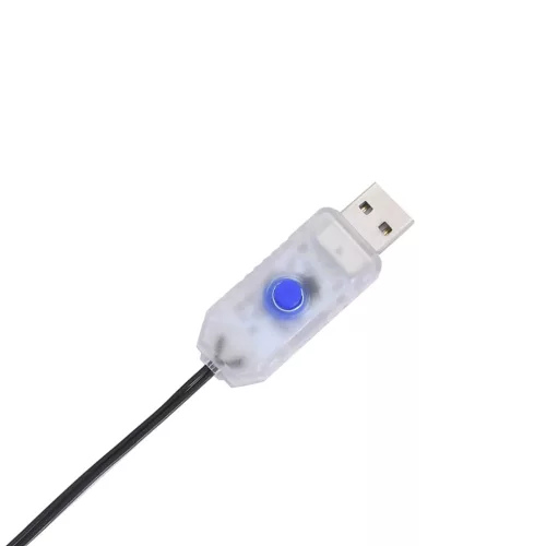  meleg fehér karácsonyi fények Shooting Star sziluett 115 LED