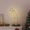  meleg fehér karácsonyi fények Shooting Star sziluett 80 LED