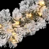  zöld PVC karácsonyi füzér LED-ekkel 5 m
