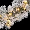  zöld PVC karácsonyi füzér LED-ekkel 10 m