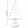  tömör fa karácsonyfa-dekoráció 110 cm