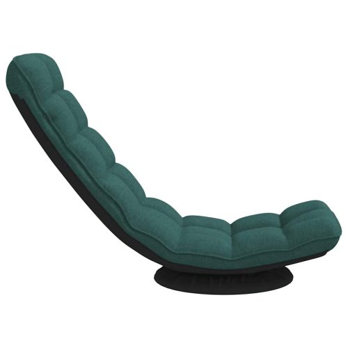  sötétzöld szövet forgó padlószék 70x51x79 cm