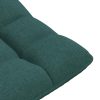  sötétzöld szövet forgó padlószék 70x51x79 cm