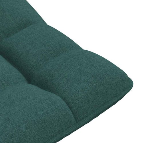  sötétzöld szövet forgó padlószék 70x51x79 cm