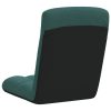  sötétzöld szövet összecsukható padlószék 71x51x62 cm