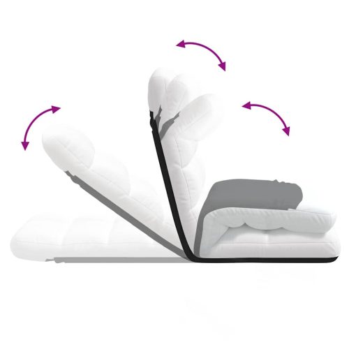  fehér szövet összecsukható padlószék