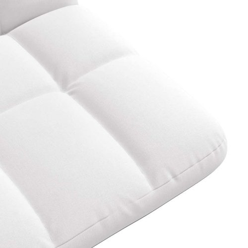  fehér szövet összecsukható padlószék