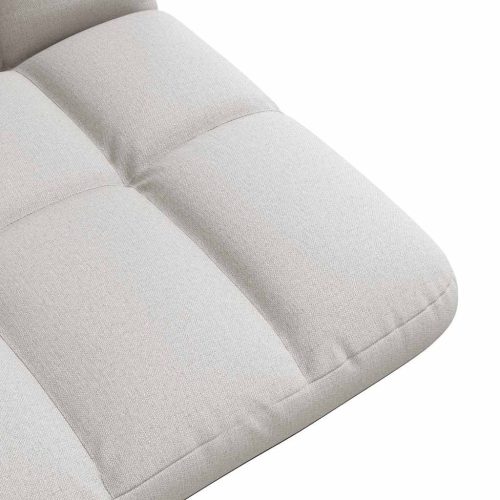  felhőszürke szövet összecsukható padlószék 71x51x62 cm