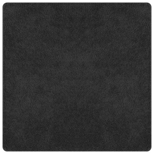  Shaggy Szőnyeg Latex Hátlappal Sötétszürke 200x200 cm