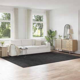  Plüss Szőnyeg Latexbetéttel Sötétszürke 240x340 cm