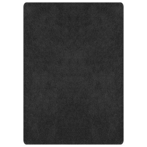  Plüss Szőnyeg Latexbetéttel Sötétszürke 240x340 cm