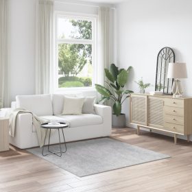  Shaggy Szőnyeg Latex Hátlappal Szürke 160x160 cm