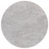 Shaggy Szőnyeg Latexfedővel Szürke ø90 cm