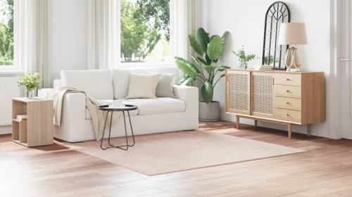  Shaggy szőnyeg latex hátlappal krém 200x200 cm