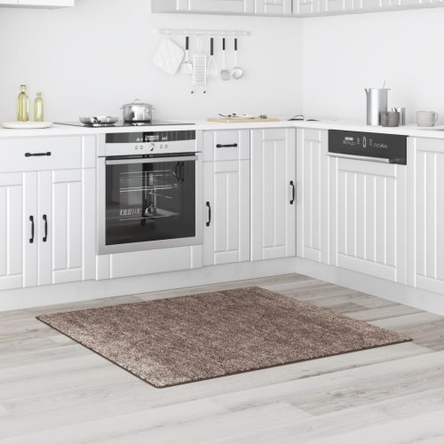  Shaggy Szőnyeg Magas Pile Barna 120x120 cm PP