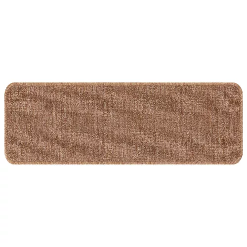  Lépcsőszőnyegek Latex Párnázással Sárga 25x60 cm