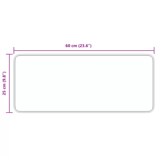  Lépcsőszőnyegek Latex Párnázással Sárga 25x60 cm