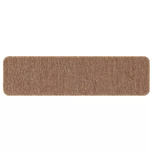  Lépcsőszőnyegek Latex Hátlappal Sárga 20x75 cm