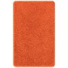  2 darabos narancssárga fürdőszőnyeg szett, csúszásmentes, polipropilén